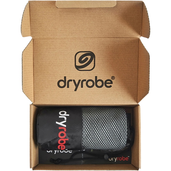 2026 Dryrobe Microfibre Towel V3 V3DRMFT - Grey